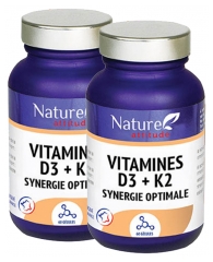 Nature Attitude Vitamin D3 + K2 Optimal Synergy 2 x 60 Capsules Nature Attitude Vitamin D3 + K2 Optimal Synergy 2 x 60 Capsules