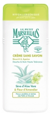 Le Petit Marsellais Soap-Free Cream Aloe Vera Sap & Almond Blossom 650ml Le Petit Marsellais Soap-Free Cream Aloe Vera Sap & Almond Blossom 650ml