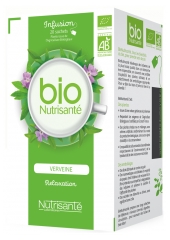 Nutrisanté Infusion Bio Verveine 20 Sachets Nutrisanté Infusion Bio Verveine 20 Sachets