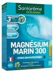 Santarome Océamag Magnésium Marin 300 20 Ampoules Santarome Océamag Magnésium Marin 300 20 Ampoules