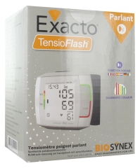 Biosynex TensioFlash Wrist Blood Pressure Monitor Talking KD-795