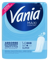Vania Maxi Comfort Super Fresh 14 Napkins