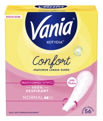 Vania Kotydia Multiform Comfort Unscented 56 Panty Liners Vania Kotydia Multiform Comfort Unscented 56 Panty Liners