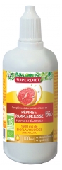 Super Diet Pépins de Pamplemousse + Pulpe et Écorce 1600 mg Bio 100 ml Super Diet Pépins de Pamplemousse + Pulpe et Écorce 1600 mg Bio 100 ml