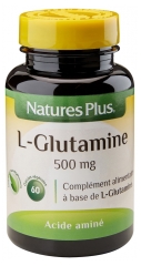 Natures Plus L-Glutamine 500 mg 60 Capsules Vegetables Natures Plus L-Glutamine 500 mg 60 Capsules Vegetables
