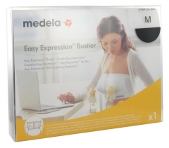 Medela Easy Expression Bustier Schwarz Medela Easy Expression Bustier Schwarz