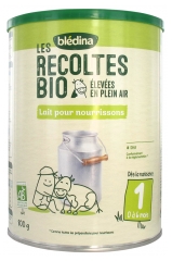 Blédina Les Récoltes Bio Lait Nourrissons 1er Âge de 0 à 6 Mois 800 g Blédina Les Récoltes Bio Lait Nourrissons 1er Âge de 0 à 6 Mois 800 g