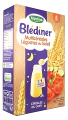 Blédina Blédîner Céréales du Soir Multicéréales Légumes du Soleil de 8 à 36 Mois 240 g Blédina Blédîner Céréales du Soir Multicéréales Légumes du Soleil de 8 à 36 Mois 240 g