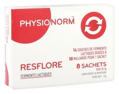 Laboratoire Immubio Physionorm Resflore 8 Sachets Laboratoire Immubio Physionorm Resflore 8 Sachets