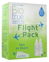 Bausch + Lomb Biotrue Solution Multifonctions Spécial Avion Lot de 2 x 60 ml Bausch + Lomb Biotrue Solution Multifonctions Spécial Avion Lot de 2 x 60 ml