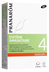 Pranarôm Oléocaps+ Organic 4 Immune System 30 Capsules Pranarôm Oléocaps+ Organic 4 Immune System 30 Capsules