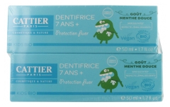 Cattier Kids Bio Dentifrice 7 Ans+ Lot de 2 x 50 ml Cattier Kids Bio Dentifrice 7 Ans+ Lot de 2 x 50 ml