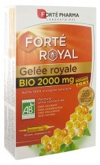 Forté Pharma Gelée Royale Bio 2000 mg 20 Ampoules Forté Pharma Gelée Royale Bio 2000 mg 20 Ampoules