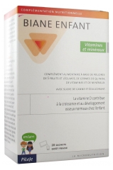Pileje Biane Enfant Vitamines et Minéraux 20 Sachets Pileje Biane Enfant Vitamines et Minéraux 20 Sachets