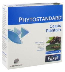 Pileje Phytostandard Cassis Plantain 30 Comprimés Pileje Phytostandard Cassis Plantain 30 Comprimés