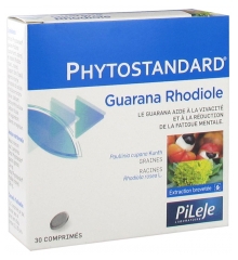 Pileje Phytostandard Guarana Rhodiole 30 Comprimés Pileje Phytostandard Guarana Rhodiole 30 Comprimés
