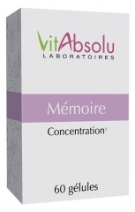 VitAbsolu Mémoire 60 Gélules VitAbsolu Mémoire 60 Gélules