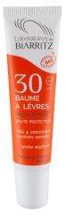 Laboratoires de Biarritz Organic Alga Maris Ocean and Mountain Lip Balm SPF 30 15ml Laboratoires de Biarritz Organic Alga Maris Ocean and Mountain Lip Balm SPF 30 15ml