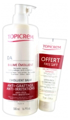 Topicrem DA Emollient Balm 500ml + Free Ultra-Rich Cleansing Gel 75ml Topicrem DA Emollient Balm 500ml + Free Ultra-Rich Cleansing Gel 75ml