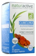 Naturactive Curcuma & Gingembre Bio 30 Gélules Naturactive Curcuma & Gingembre Bio 30 Gélules