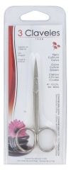 3 Claveles Gebogene Schere 10 cm 3 Claveles Gebogene Schere 10 cm