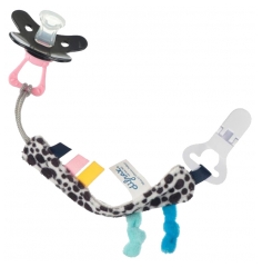 Difrax Cordelette pour Sucette Peluche 0 Mois + Difrax Cordelette pour Sucette Peluche 0 Mois +