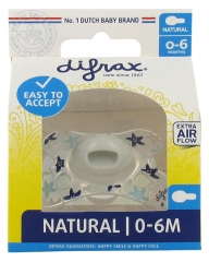 Difrax Sucette Natural 0 à 6 Mois Difrax Sucette Natural 0 à 6 Mois