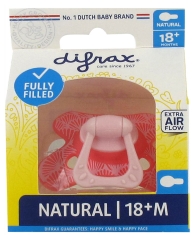 Difrax Sucette Natural 18 Mois + Difrax Sucette Natural 18 Mois +
