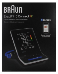 Braun ExactFit 5 Connect Tensiomètre à Bras BUA6350 Braun ExactFit 5 Connect Tensiomètre à Bras BUA6350