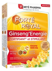 Forté Pharma Forté Royal Ginseng\'Energie 20 Ampoules