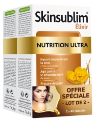 Nutreov Skinsublim Elixir Nutrición Ultra Lote de 2 x 40 Cápsulas Nutreov Skinsublim Elixir Nutrición Ultra Lote de 2 x 40 Cápsulas
