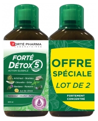 Forté Pharma Forté Detox 5 Organs 2 x 500ml Forté Pharma Forté Detox 5 Organs 2 x 500ml