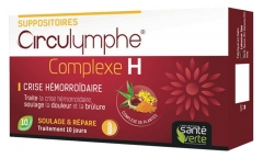 Santé Verte Circulymphe Complexe H 10 Suppositoires Santé Verte Circulymphe Complexe H 10 Suppositoires