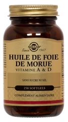 Solgar Huile de Foie de Morue 250 Gélules Solgar Huile de Foie de Morue 250 Gélules