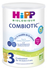 HiPP Combiótico 3 Crecimiento de 10 Meses a 3 Años Orgánico 800 g HiPP Combiótico 3 Crecimiento de 10 Meses a 3 Años Orgánico 800 g