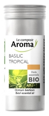 Le Comptoir Aroma Organic Essential Oil Tropical Basil (Ocimum basilicum) 10ml Le Comptoir Aroma Organic Essential Oil Tropical Basil (Ocimum basilicum) 10ml
