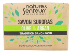 Nature & Senteurs Savon Surgras Olive et Argan Tradition Savon Noir 100 g Nature & Senteurs Savon Surgras Olive et Argan Tradition Savon Noir 100 g