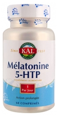 Kal Mélatonine 5-HTP 60 Comprimés Kal Mélatonine 5-HTP 60 Comprimés