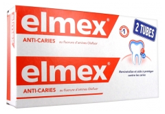 Elmex Dentifrice Anti-Caries Lot de 2 x 125 ml Elmex Dentifrice Anti-Caries Lot de 2 x 125 ml