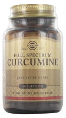 Solgar Full Spectrum Curcumine 30 Gélules Solgar Full Spectrum Curcumine 30 Gélules