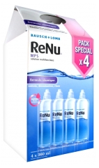 Bausch + Lomb ReNu MPS Solution Multifonctions Lot de 4 x 360 ml Bausch + Lomb ReNu MPS Solution Multifonctions Lot de 4 x 360 ml