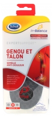 Scholl ExpertSupport Semelles Anti-Douleur Genou et Talon 1 Paire Scholl ExpertSupport Semelles Anti-Douleur Genou et Talon 1 Paire