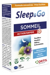 Ortis Sleep & Go Sleep Fast Action 30 Tabletten Ortis Sleep & Go Sleep Fast Action 30 Tabletten