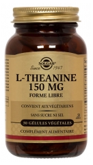 Solgar L-Theanine 150mg 30 Vegetable Capsules Solgar L-Theanine 150mg 30 Vegetable Capsules
