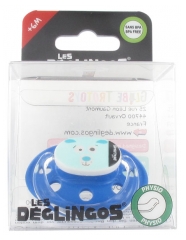 Les Déglingos Sucette Silicone 6 Mois et + Les Déglingos Sucette Silicone 6 Mois et +