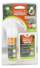 Insect Protect Anti-Tiques Prévention Complète Peau et Vêtements Insect Protect Anti-Tiques Prévention Complète Peau et Vêtements