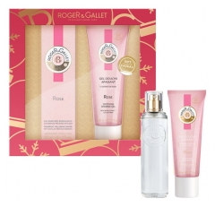 Roger & Gallet Rose Coffret 2020 Eau Parfumée Bienfaisante 30 ml + Gel Douche Apaisant 50 ml Offert Roger & Gallet Rose Coffret 2020 Eau Parfumée Bienfaisante 30 ml + Gel Douche Apaisant 50 ml Offert