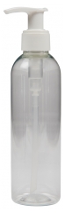 Laboratoire du Haut-Ségala DIY Transparent PET Bottle With Cream Pump 200ml Laboratoire du Haut-Ségala DIY Transparent PET Bottle With Cream Pump 200ml