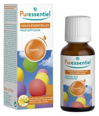 Puressentiel Huiles Essentielles pour Diffusion Happy 30 ml Puressentiel Huiles Essentielles pour Diffusion Happy 30 ml