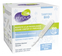 Unyque Bio 16 Tampons Normal avec Applicateurs Unyque Bio 16 Tampons Normal avec Applicateurs
